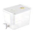 thumbnail image 2 of Yhmxh Rangement de Cuisine Organisateur de Cuisine Distributeur de Boissons Réfrigérateur Bouilloire Froide Bocal Transparent Étanche Récipient de Stockage de Boissons avec Robinet et Couvercle Seau à Boissons pour Jus Glacés, 2 of 7