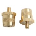 thumbnail image 1 of Battery Pole Terminals Brass Battery Pole Adapter Positive Negative M6 Male M8 Female Automobile Battery Variable Diameter Head, 1 of 12