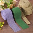 thumbnail image 5 of Unique Bargains 3 Rouleaux de Ruban en Toile de Jute Naturelle 1-1/2 Pouce Ruban Rustique, 5 of 5