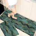 thumbnail image 1 of EGNMCR Kitchen Mat 2pcs Kitchen Rugs Cushioned Kitchen Mats For Floor Non Slip Standing Desk MatWaterproofing Kitchen Rug Set Washable For Kitche Floor Office Polyester kitchen mats, 1 of 6