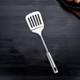 thumbnail image 4 of Wzzjkit Spatula Steak Spatula Meat Frying Spatula Metal Spatula for High Temperature Fryer Barbecue Cookware Kitchen Meat Spatula Stainless Steel Spatula on Clearance, 4 of 7