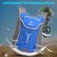 thumbnail image 1 of Sac d'Eau 2 L Sac d'Eau Grande Capacité Résistant à l'Usure Respirant Léger Randonnée Course Cyclisme Extérieur Sac à Dos compact, 1 of 8