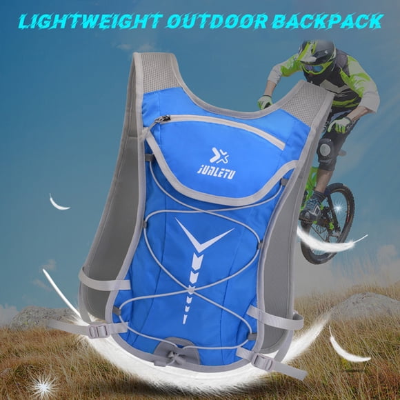 Sac d'Eau 2 L Sac d'Eau Grande Capacité Résistant à l'Usure Respirant Léger Randonnée Course Cyclisme Extérieur Sac à Dos compact