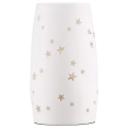 thumbnail image 1 of Bouclair White Star Cutout Ceramic Table Lamp, 1 of 4