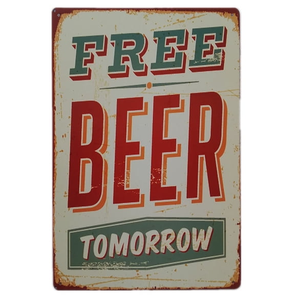 Kiplyki Wholesale Vintage Metal Tin Sign Poster Plaque Bar Pub Club Cafe Home Plate Wall Decor E