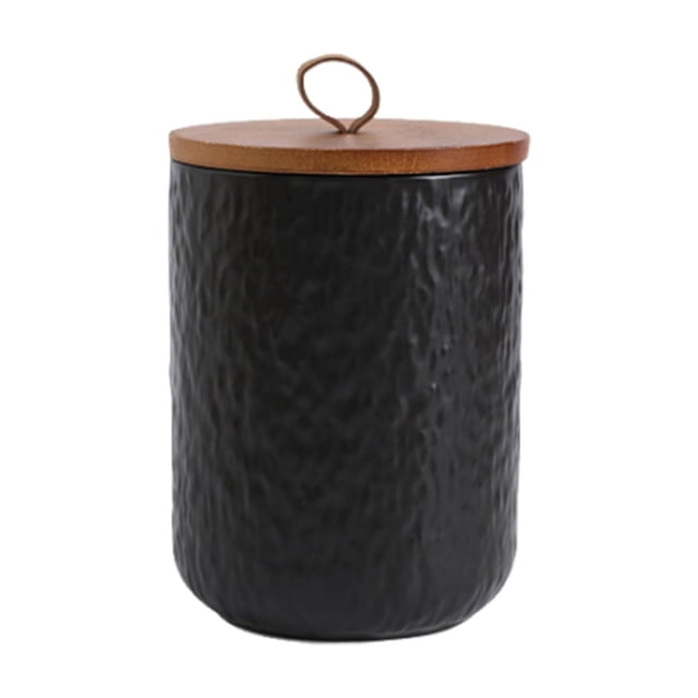 Home Kitchen Item Clearance Deals!Pcksrro Ceramic Tea Pot Sealed Tank Grain Storage Tank Household Kitchen Storage Tank Coffee Pot Storage Tank
