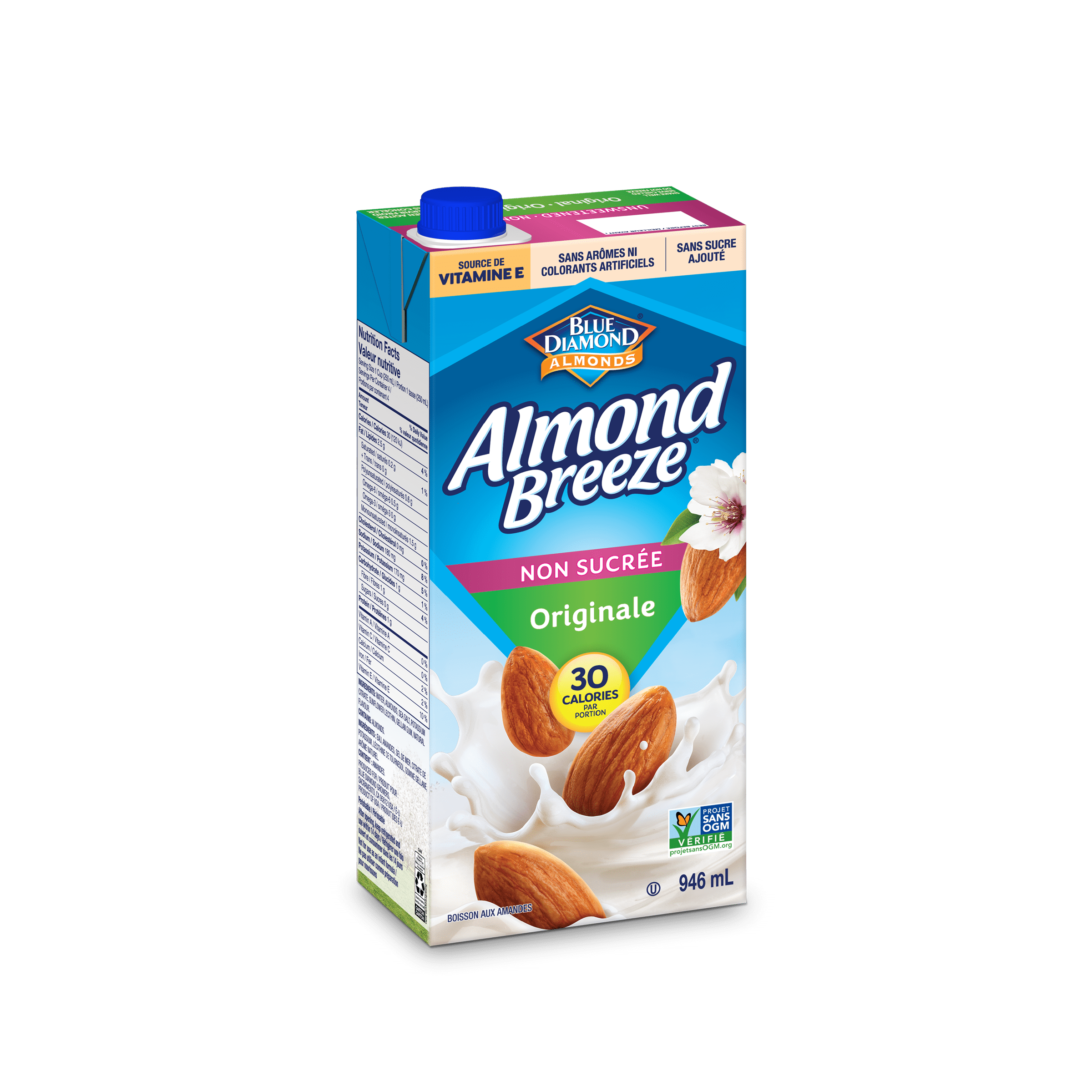Blue Diamond Originale Non Sucrée Almond Breeze