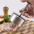 thumbnail image 4 of Stainless Steel Wipes,Hamburger Patties Meat Meat Patty Press Manual Hamburger Press Stainless Steel Meat Patty Press Hamburger Meat Press Kitchen Tool Hamburger Patty Press, 4 of 6