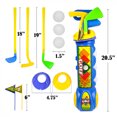 thumbnail image 3 of Kidplokio Toddler Indoor Toy Golf Caddy Set, Blue Ages 3 to 8, 3 of 7
