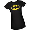 thumbnail image 1 of Batman T-Shirt Ajusté pour Juniors à Manches Courtes avec Logo Classique, 1 of 1