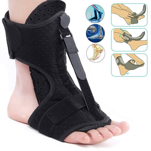 EASTIN Foot Drop Orthosis Adjustable Foot Drop Brace Breathable Orthosis Corrector Brace Protection Correction Splint Splint Ankle Support