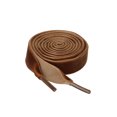 thumbnail image 1 of INSPIRE CHIC Women's Wide Ribbon Shoe Laces Flat Velvet Shoelaces Strings Brown 110cm/43", 1 of 6