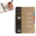 thumbnail image 2 of ​​Piwvid 5 Subject Notebook with Dividers Tabs, Large Multi Subject Organizer for Office Professional Note Taking and Business Meeting Documentation​​, 2 of 7