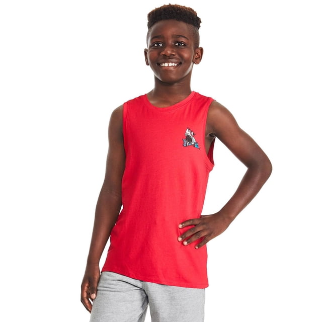 George Boys' Graphic Muscle Tank