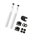thumbnail image 1 of ZheElen Polyvalent Tubeless Pneu Presta Valve Extender pour et Vélos de Route 2 Pcs 50mm Sliver 50mm 80mm 1Set, 1 of 6