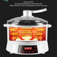 thumbnail image 3 of Stainless Steel Rice Cooker, 4L Lifting Electric Rice Cooker, Smart Rice Cooker With Sugar Removal For Steaming Rice Soups Stews Porridges Grains Cereals, 3 of 8