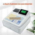 thumbnail image 3 of C50 Desktop USB Electronic Cash Der Pos Uv Cash Register For Supermarket Shop English Version Build In Printer, 3 of 7