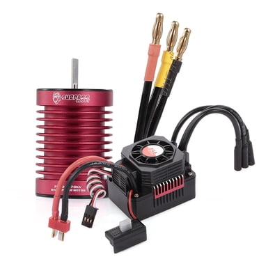 SURPASS HOBBY F540 4370KV Brushless Motor Waterproof 45A ESC with BEC for 1/10 RC Car