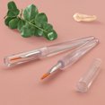 thumbnail image 1 of CATIEBYE 20Pcs Lip Brush with Lid Transparent for Expert Lip Line and Smooth Color Application, 1 of 6