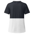 thumbnail image 5 of TopLLC Women's Short Sleeve Plus Size Tops Crewneck T Shirt Loose Fit Lace Stitching Shirts Solid Hollow Out Ruffle Tunic Tops, 5 of 5