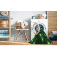 thumbnail image 2 of Ahgly Company Tapis d'Intérieur Lavable en Machine Carré Transitionnel Vert Forêt Foncé, 3 Pieds Carré, 2 of 7
