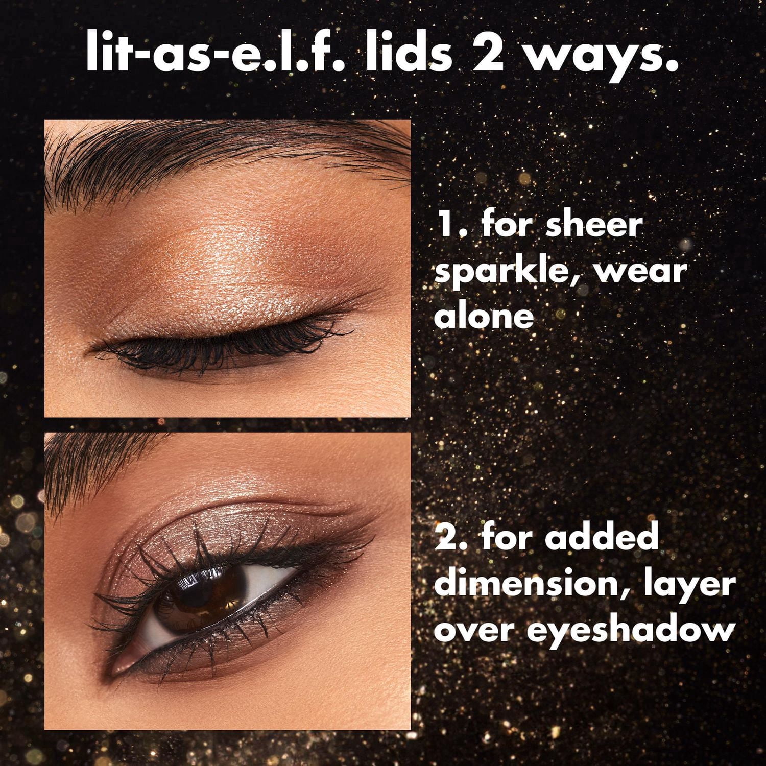 e.l.f. Cosmetics Ombre à Paupières à Paillettes Ultra-fines