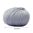 thumbnail image 3 of Dvkptbk Wools Group Wool Hand-woven Medium Coarse Scarf Hat Overcoat Wool Merinoss Wool Wool Cashmeres Yarn Wools Group, 3 of 5