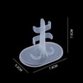thumbnail image 2 of 5PCS Small Doll Stands, Transparent Standing Aid Bracket For 18 To 30cm Dolls Tabletops Cabinets, 2 of 7
