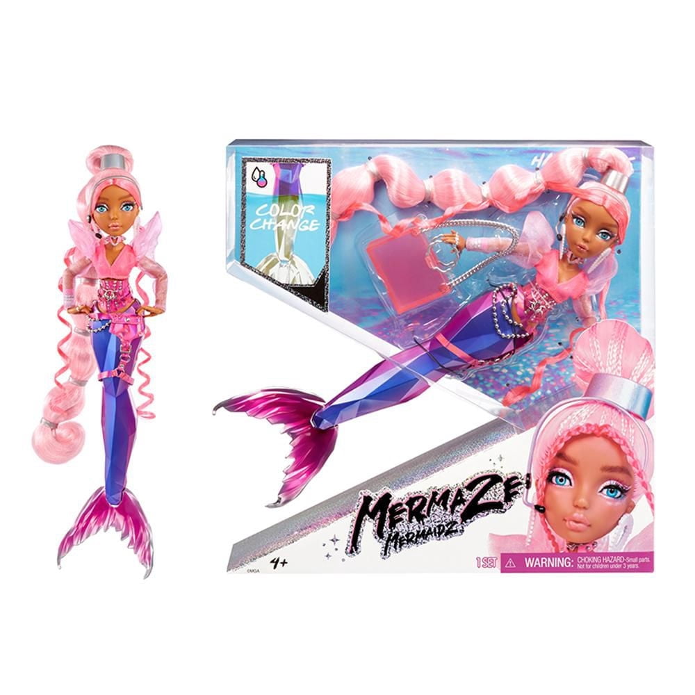 Mermaid☆品です Mermaze Mermaidz Color Change Harmonique Mermaid Fashion Doll with