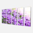 thumbnail image 2 of Beautiful Campanula Flower Bouquet - Large Floral Canvas Artwork, 2 of 3