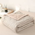 thumbnail image 2 of CNKOO Naked Sleeping-friendly Washed Refrigerated Comforter Summer Thin Comforter, 2 of 6