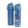 thumbnail image 1 of Mainstays 2Pack 24oz Stainless Steel Bottle, 1 of 3