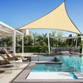 thumbnail image 5 of Sun Shades Outdoor Patio Outdoor Shades For Patio Sunshades For Patio Sun Protection Triangular Shade Garden Swimming Pool AntiUV Shade Cloth Tarpaulin, 5 of 5