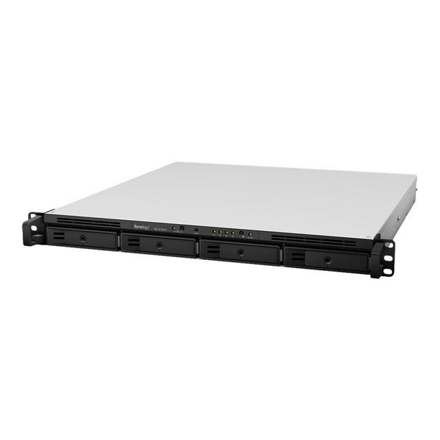 Synology RackStation RS1619xs+ 1U NAS Server Rack Mount, 4 Bays, 8GB RAM, SATA 6Gb/s, 1U