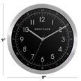thumbnail image 4 of 9” Metal Wall Clock with Black Dial, 4 of 4