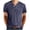 Dark Blue, variant on AherBiu Mens Tee Shirts Button Crewneck T-Shirts Stretch Casual T Shirts for Men Summer Vintage Lightweight Henley Shirts