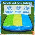 thumbnail image 3 of Wham-O Slip N Slide Triple Waver Rider with Boogie 18ft for Kids 5-12 Years Backyard Water Fun, 3 of 7