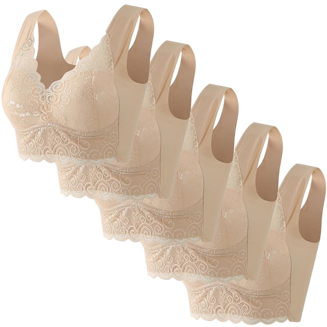 Plus Size Jeans Bralette for Everyday and Yoga Wear