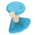 thumbnail image 2 of Cat Tree, Cat Scratching Post Grinding Claws Easy To Install 2 Layers  For Indoor For Kittens Blue, 2 of 8