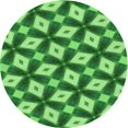 thumbnail image 1 of Ahgly Company Tapis d'Intérieur Lavable en Machine Carré Vert, 3 Pieds Carré, 1 of 7