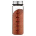 thumbnail image 1 of 300mL Glass Seasoning Jar With Scale 4 Outlets Spice jars Kitchen Chili Pepper Powder Sprinkling Jar Barbecue Salt Shaker Container, 1 of 7