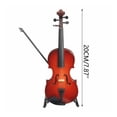 thumbnail image 3 of Chmadoxn Home Decor, Room Decor, Wall Decor Mini Musical Instrument Violin Model Ornaments Musical Instrument Model Training School Teacher Graduation Gift the violin, 3 of 9