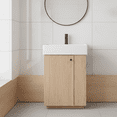 thumbnail image 2 of Homy Casa 22" Small Bathroom Vanity with Sink, Compact Single Sink Vanity for Bathroom, 2 of 10