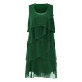 thumbnail image 4 of Youmylove Robes d'Été Décontractées pour Femmes Robe Formelle Élégante pour Femmes Robe de Cocktail Sans Manches en Chiffon Ample, 4 of 4