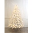 thumbnail image 3 of 8 Foot Pre-lit Sparkling White Christmas Tree, 3 of 5