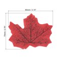 thumbnail image 2 of Unique Bargains Artificial Leaves Fall Maple Autumn Fake Leaf Decoration, Red 300 Pack, 2 of 5