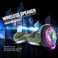 thumbnail image 3 of Hoverboard pour Ados et Adultes (Système hoverstar 2.0), Couleur Chrome et Design Coloré Hooverboard Haut-Parleur Bluetooth Huverboard avec Lumière LED Roues Clignotantes Trottinette Électrique Auto-Équilibrée Certifiée, 3 of 7