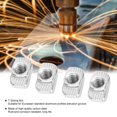 thumbnail image 1 of Loewten Aluminum Nut, Elastic Nut, 100pcs CNC Routers For CNC Plasma Cutters, 1 of 8
