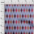 thumbnail image 1 of oneOone Polyester Lycra Fabric Argyle Ikat Print Sewing Fabric BTY 56 Inch Wide, 1 of 1