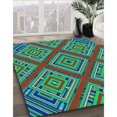 thumbnail image 3 of Ahgly Company Tapis Rectangulaire Lavable en Machine Intérieur Transitionnel Violet Jam Violet, 2 Pieds x 5 Pieds, 3 of 7